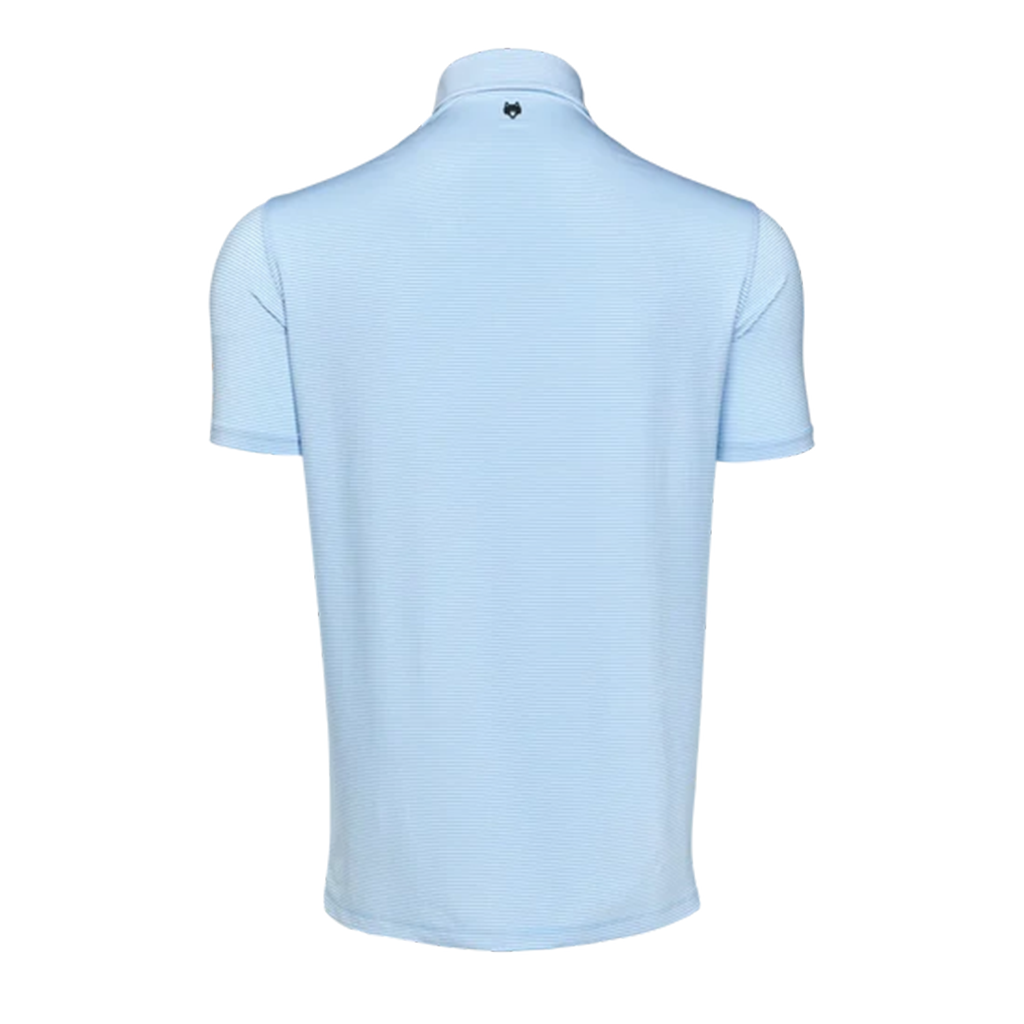 Greyson Men's Wolf Blue/Arctic Saranac Polo