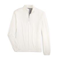 Johnnie-O Men's White Motion Quarter Zip