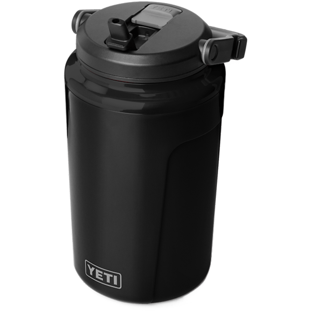 YETI Black Silo Half Gallon Jug with Magslider Straw Cap