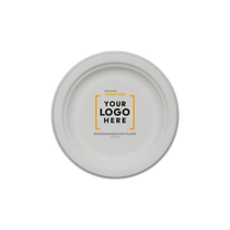 American Accents White Biodegradable Eco-Plates 6 Inches