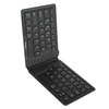 Targus Black Ergonomic Foldable Bluetooth Antimicrobial Keyboard