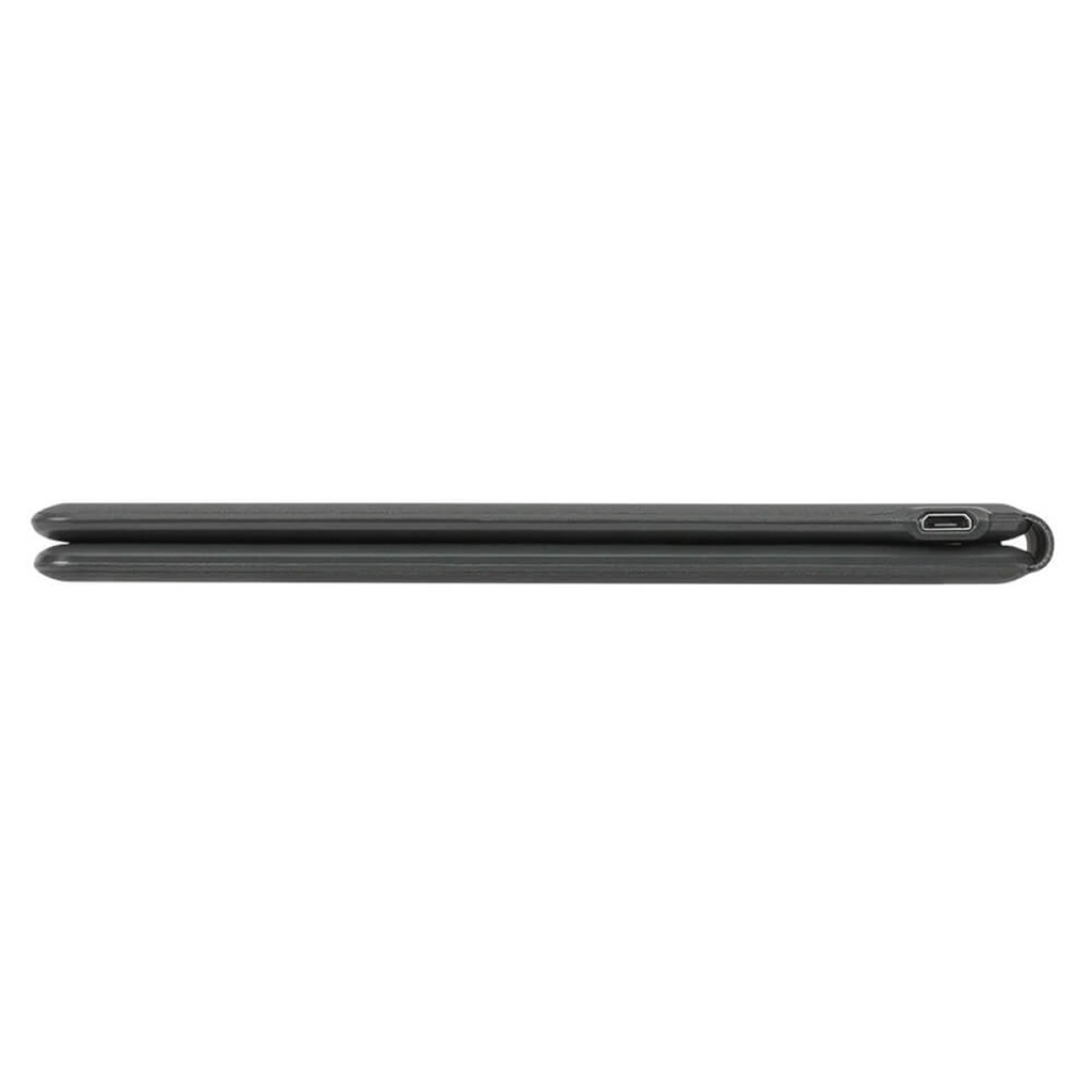 Targus Black Ergonomic Foldable Bluetooth Antimicrobial Keyboard