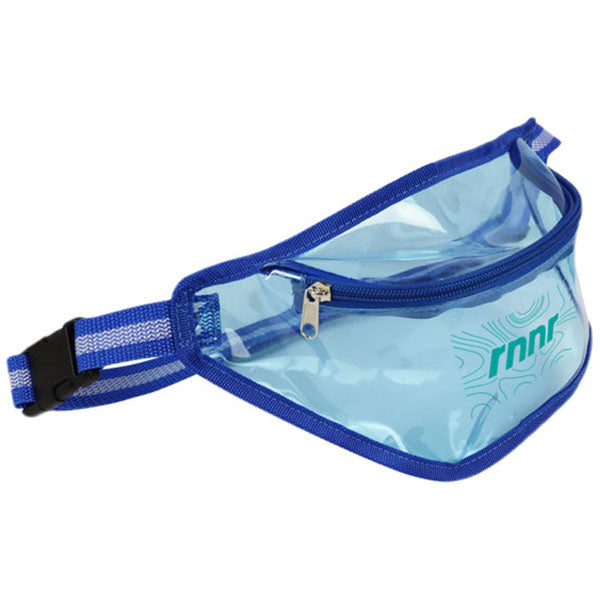SnugZ Blue Ann Arbor Transparent Waist Pack