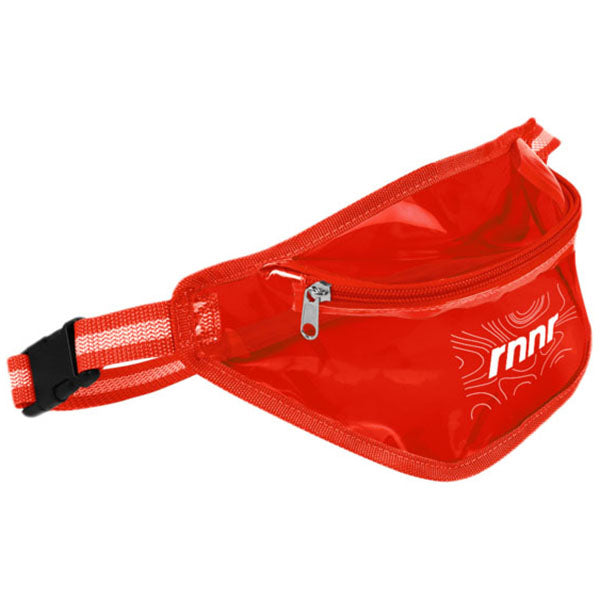SnugZ Red Ann Arbor Transparent Waist Pack