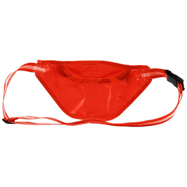 SnugZ Red Ann Arbor Transparent Waist Pack