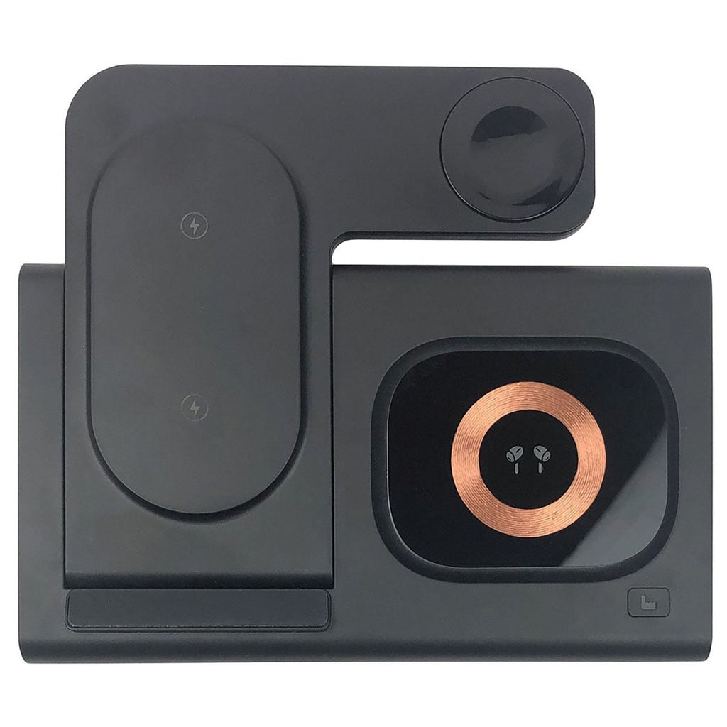 Innovations Black 4 in 1 Foldable Wireless Charging Station