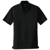 Port Authority Men's Deep Black Tall Dry Zone UV Micro-Mesh Polo
