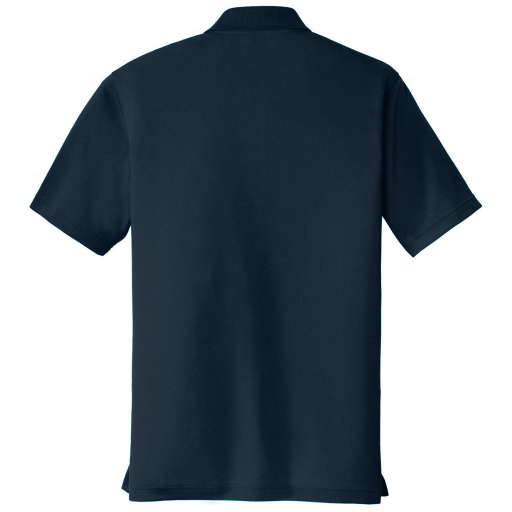 Port Authority Men's River Blue Navy Tall Dry Zone UV Micro-Mesh Polo