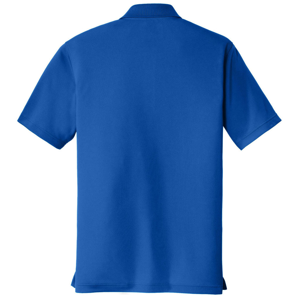Port Authority Men's True Royal Tall Dry Zone UV Micro-Mesh Polo