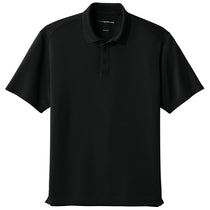 Port Authority Men's Deep Black Tall Wearever Performance Pique Polo