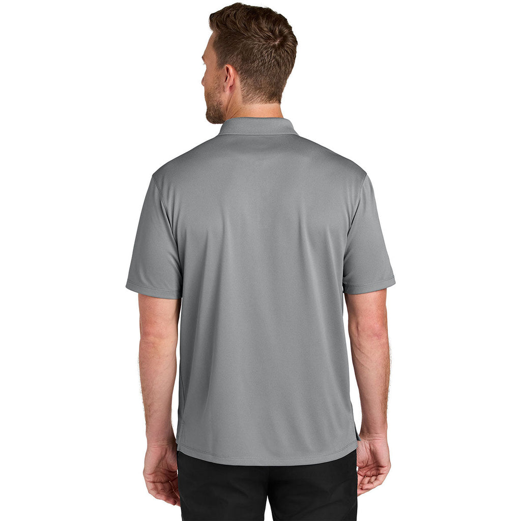 Port Authority Men's Gusty Grey Tall Wearever Performance Pique Polo