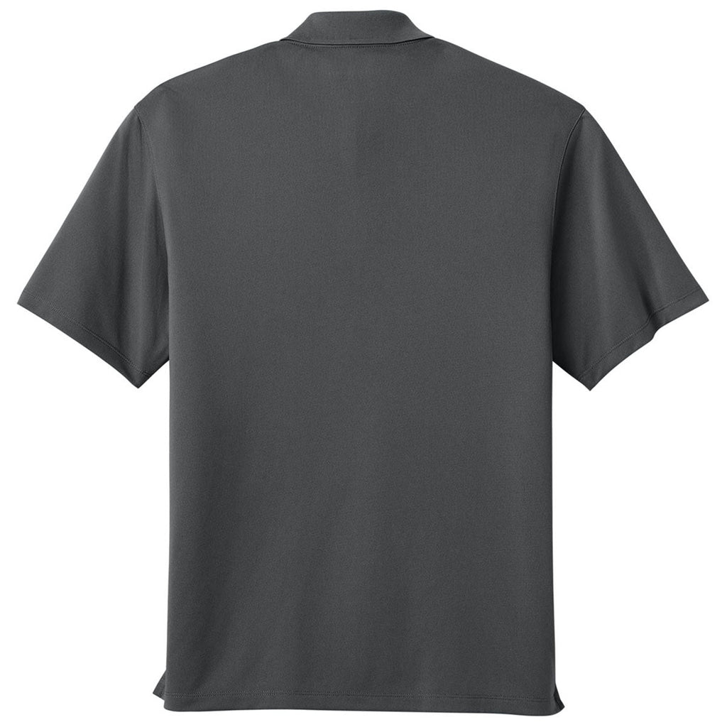 Port Authority Men's Storm Grey Tall Wearever Performance Pique Polo