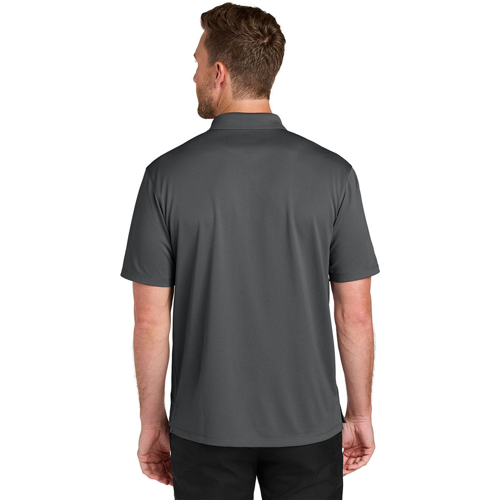 Port Authority Men's Storm Grey Tall Wearever Performance Pique Polo