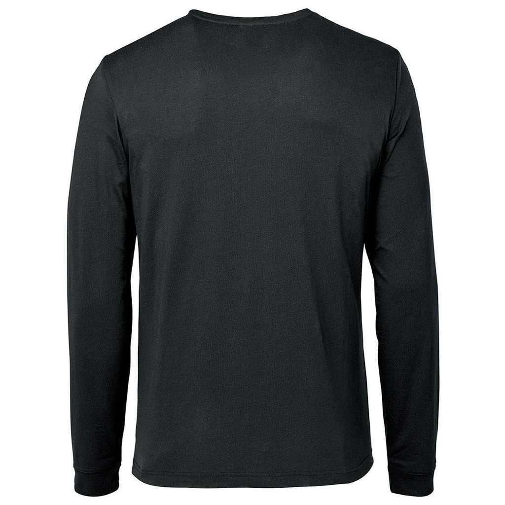 Stormtech Men's Black Stockton Long Sleeve Tee