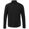 Elevate Men's Black Asgard Eco Knit Full Zip Performance Jacket