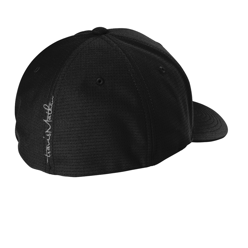 TravisMathew Men's Black Rad Flexback Cap