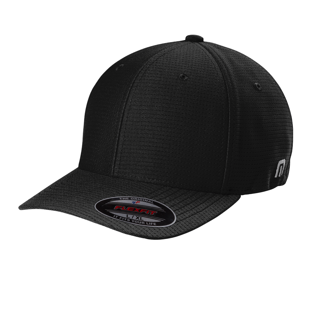 TravisMathew Men's Black Rad Flexback Cap