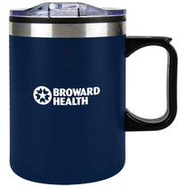 SnugZ Navy Eden 14oz. Travel Mug with Handle & Lock Lid