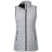 Elevate Women's Silver Telluride Lightweight Packable Insulated Puffer Vest