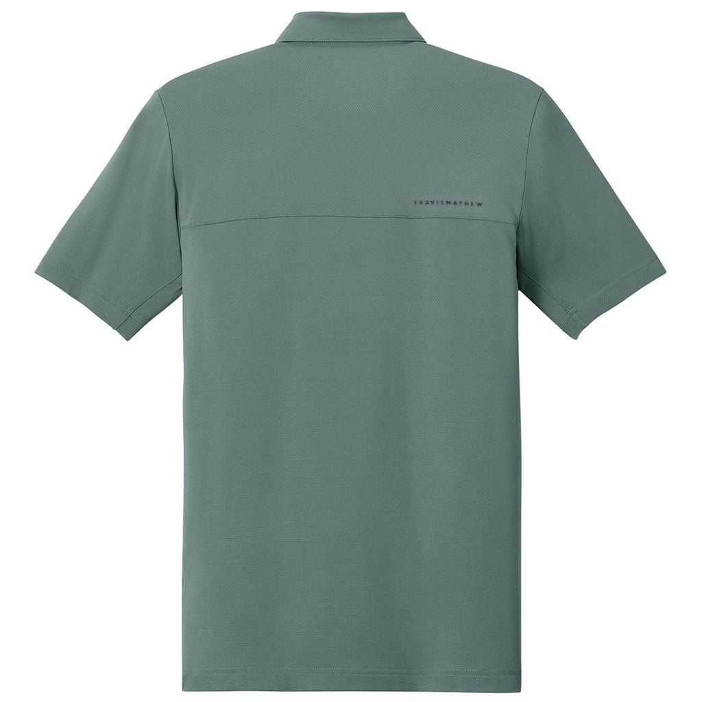 TravisMathew Men's Balsam Green Onward Polo