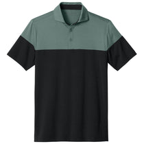 TravisMathew Men's Balsam Green/Black Onward Colorblock Polo