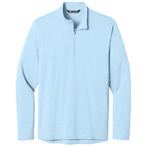 TravisMathew Men's Airy Blue Heather Onward 1/4-Zip