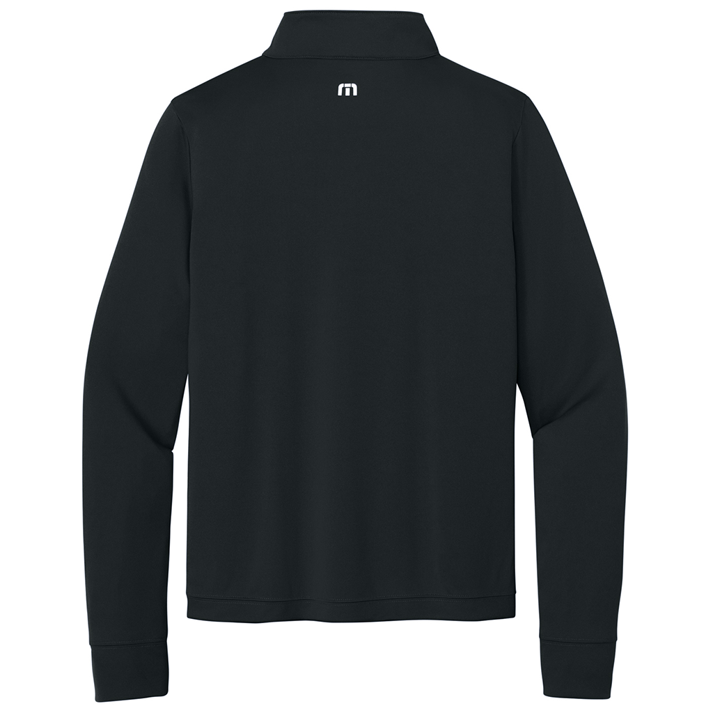 TravisMathew Black Women's Coto 1/2-Zip