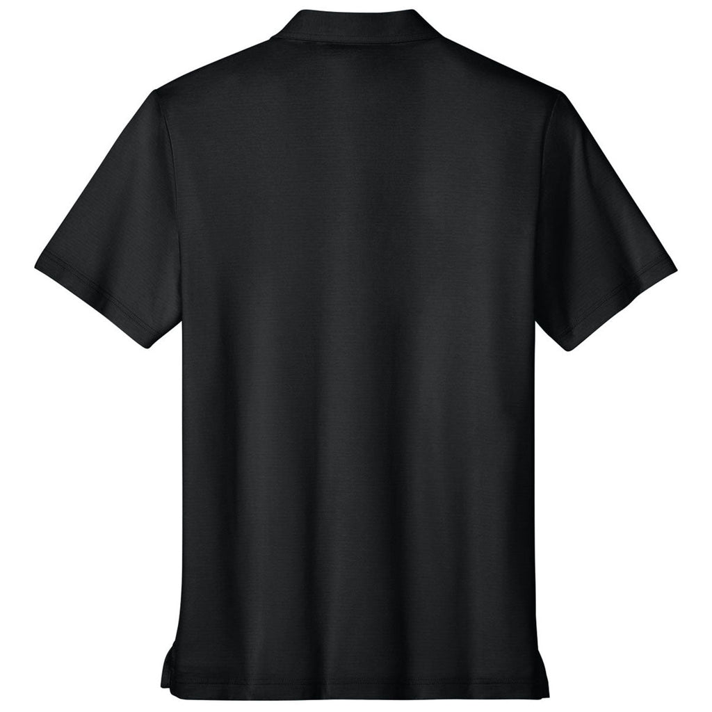 TravisMathew Men's Black Crestview Polo
