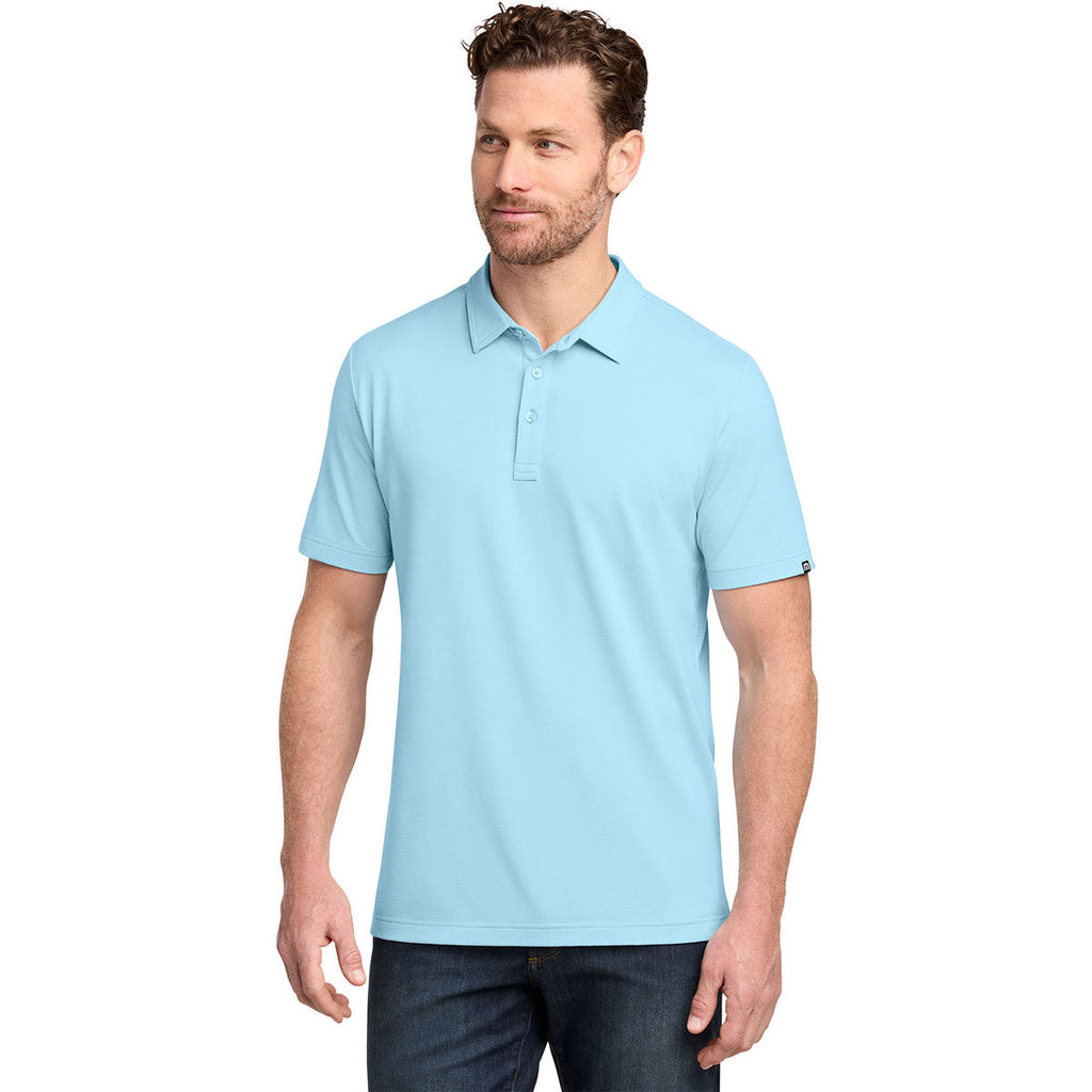 TravisMathew Men's Dream Blue Crestview Polo