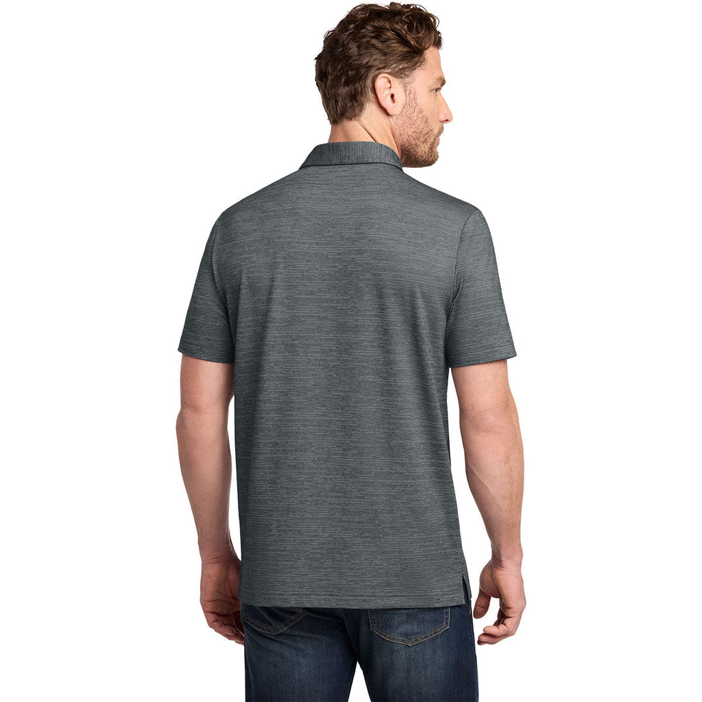 TravisMathew Men's Grey Heather Crestview Polo