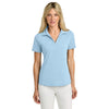 TravisMathew Women's Airy Blue Heather Onward Polo