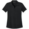 TravisMathew Women's Black Onward Polo