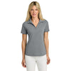 TravisMathew Women's Quiet Shade Grey Heather Onward Polo