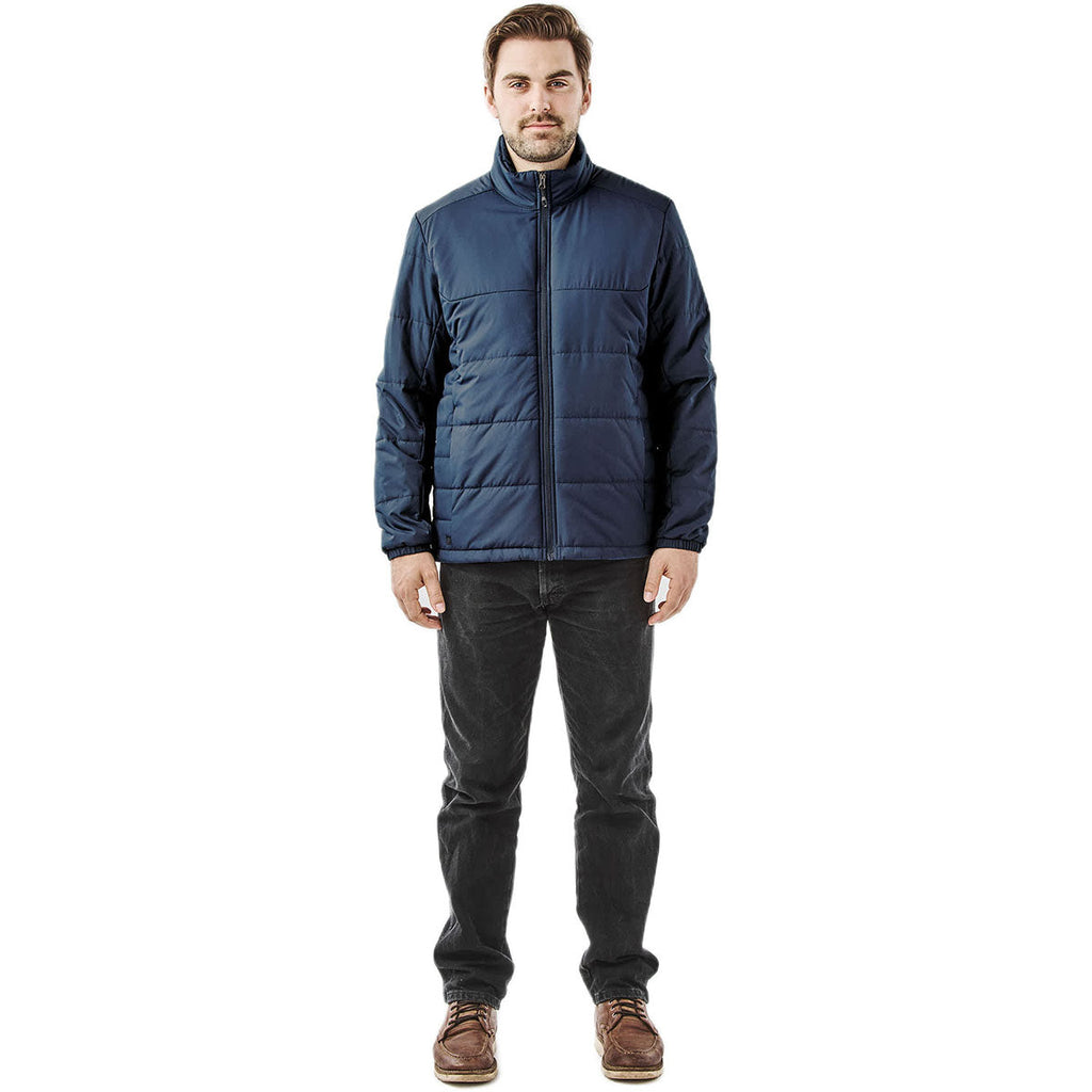 Stormtech Men's Navy Sierra Quilted Jacket