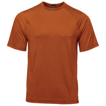 Stormtech Men's Rust Heather Volante H2X-DRY Short Sleeve Tee