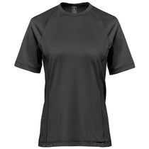 Stormtech Women's Charcoal Heather Volante H2X-DRY Short Sleeve Tee