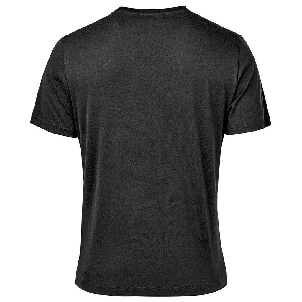 Stormtech Men's Black Stockton Short Sleeve Tee