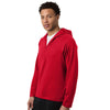 Team 365 Men's Sport Red Qualify Quarter-Zip Hooded Pullover
