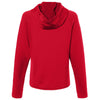 Team 365 Women's Sport Red Qualify Quarter-Zip Hooded Pullover
