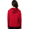 Team 365 Women's Sport Red Qualify Quarter-Zip Hooded Pullover