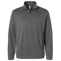 Team 365 Unisex Sport Graphite Squad Cadet Quarter-Zip Tech Fleece Pullover