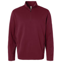 Team 365 Unisex Sport Maroon Squad Cadet Quarter-Zip Tech Fleece Pullover