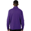 Team 365 Unisex Sport Purple Squad Cadet Quarter-Zip Tech Fleece Pullover