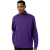 Team 365 Unisex Sport Purple Squad Cadet Quarter-Zip Tech Fleece Pullover