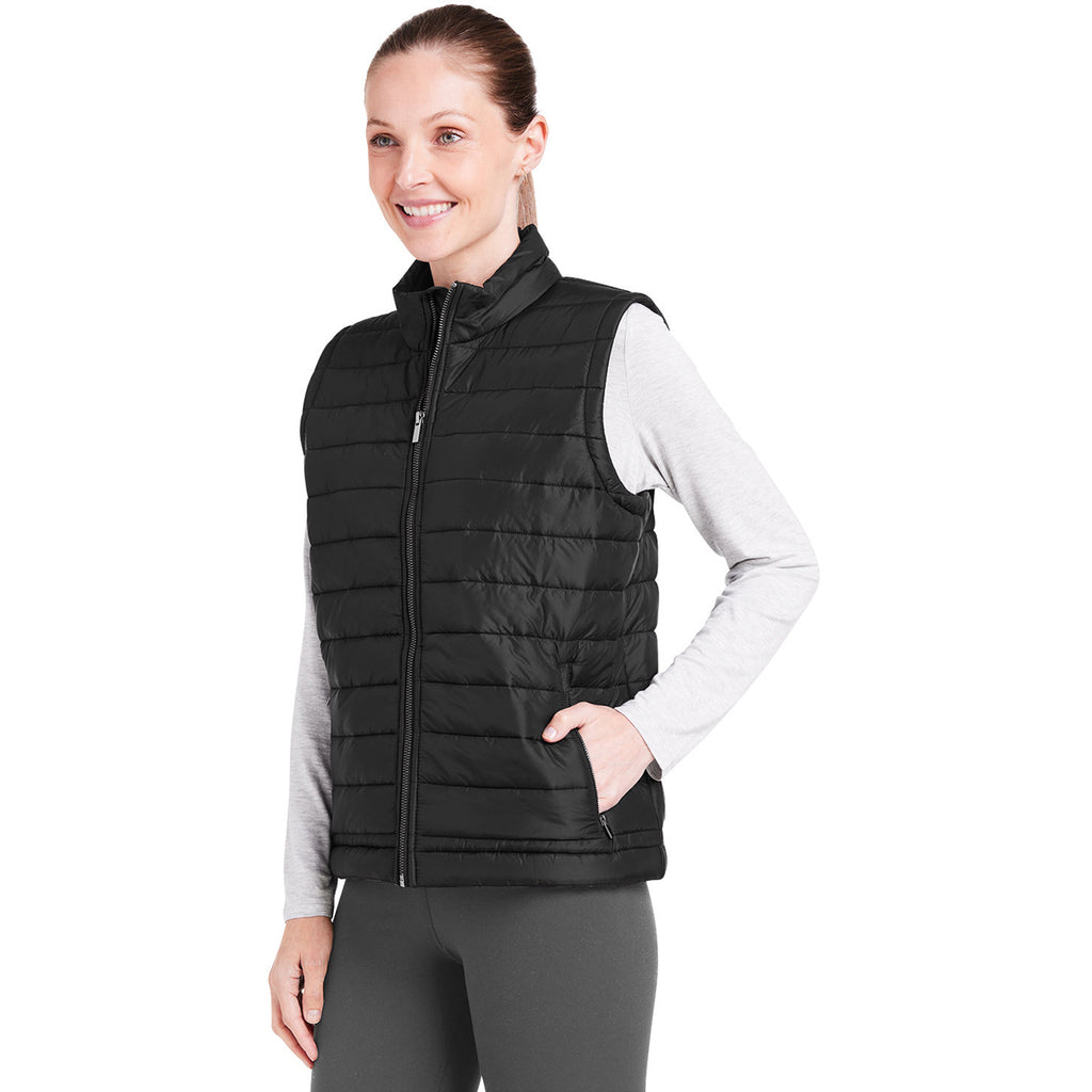 tasc Women's Black Quilted Puffer Vest