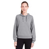 tasc Women's Heather Grey Studio Hooded Fleece