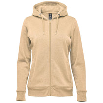 Stormtech Women's Oatmeal Heather Monashee Fleece Full Zip Hoody