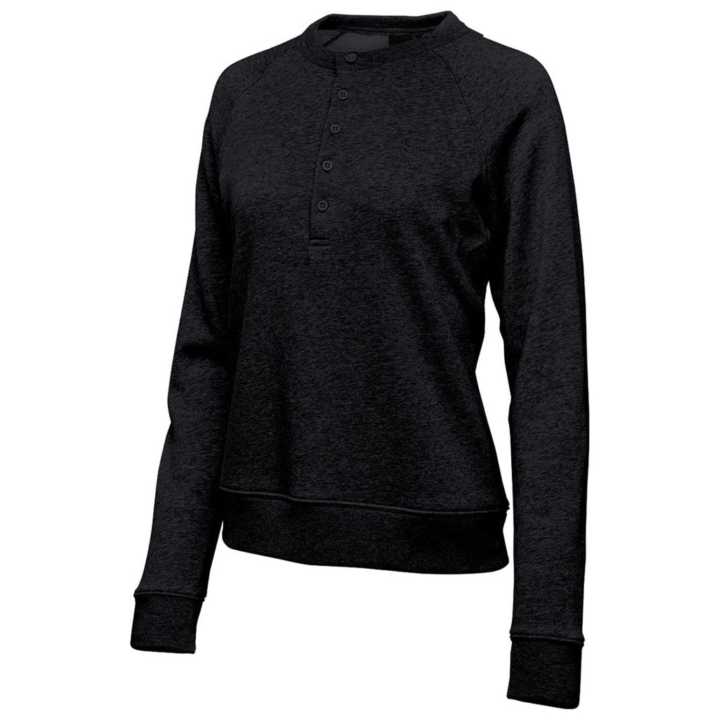 Stormtech Women's Black Monashee Henley