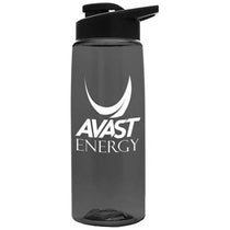 Garyline Transparent Smoke Flair Tritan Bottle with Drink-Thru Lid - 26 oz.