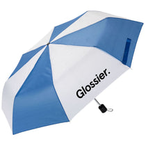 St. Regis Group Blue White Compact Umbrella